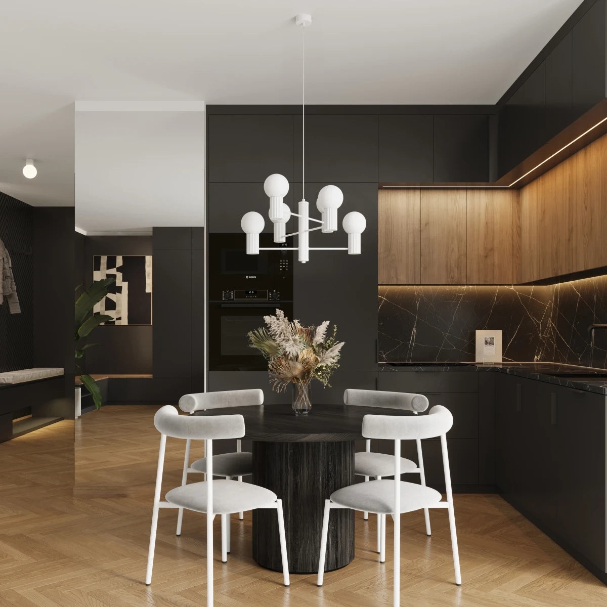 Kronleuchter "HALO 6"