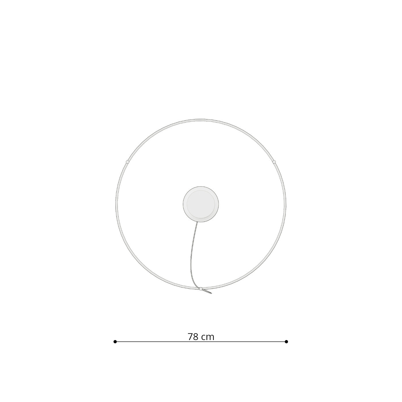 Kronleuchter "RIO 78" 4000K