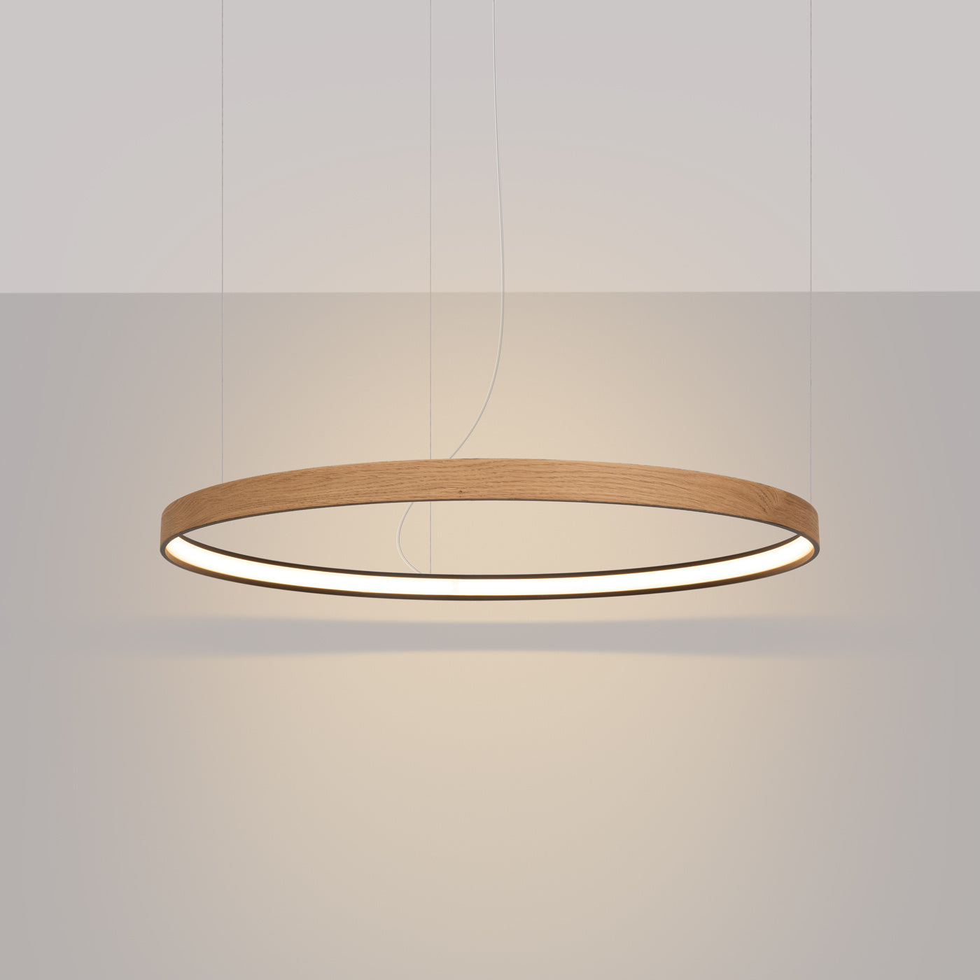 Naturholz-Kronleuchter "RIO 78" 3000K