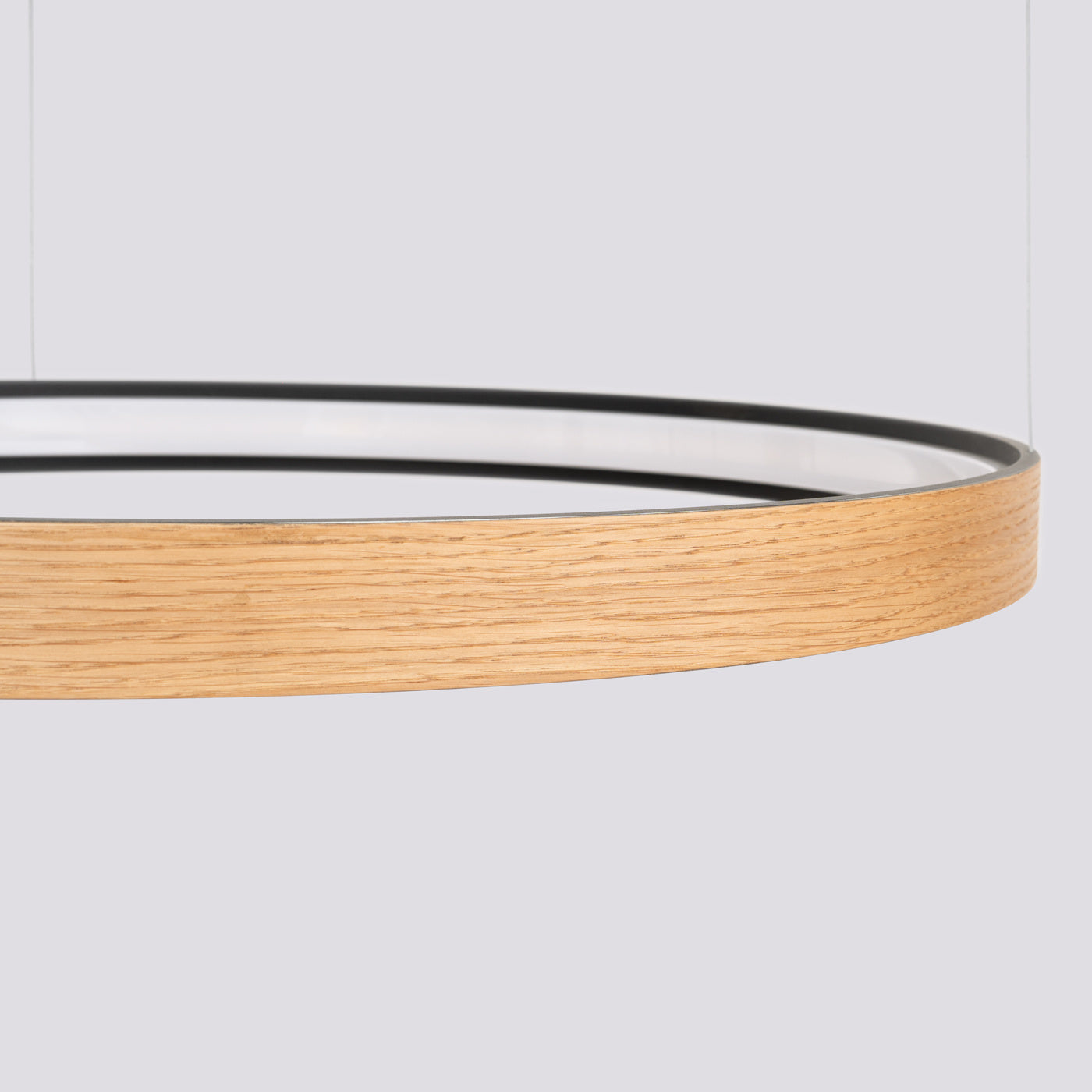 Naturholz-Kronleuchter "RIO 78" 3000K