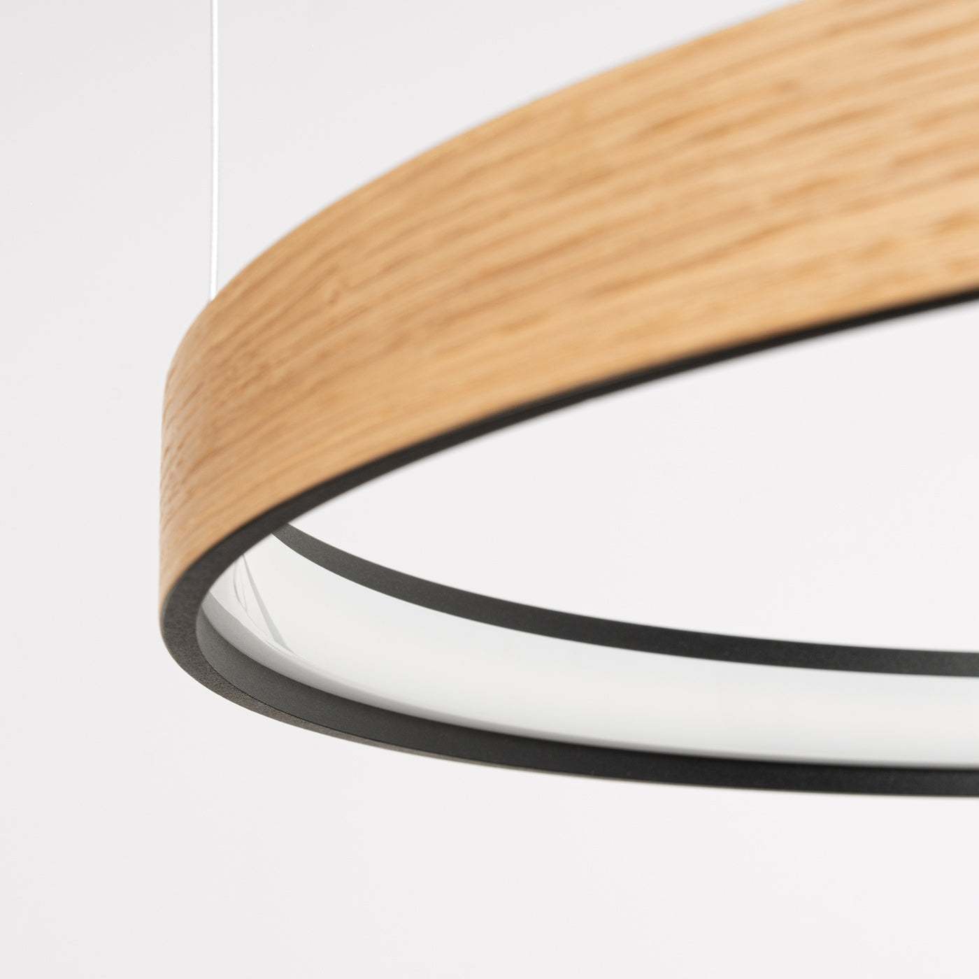 Naturholz-Kronleuchter "RIO 78" 3000K