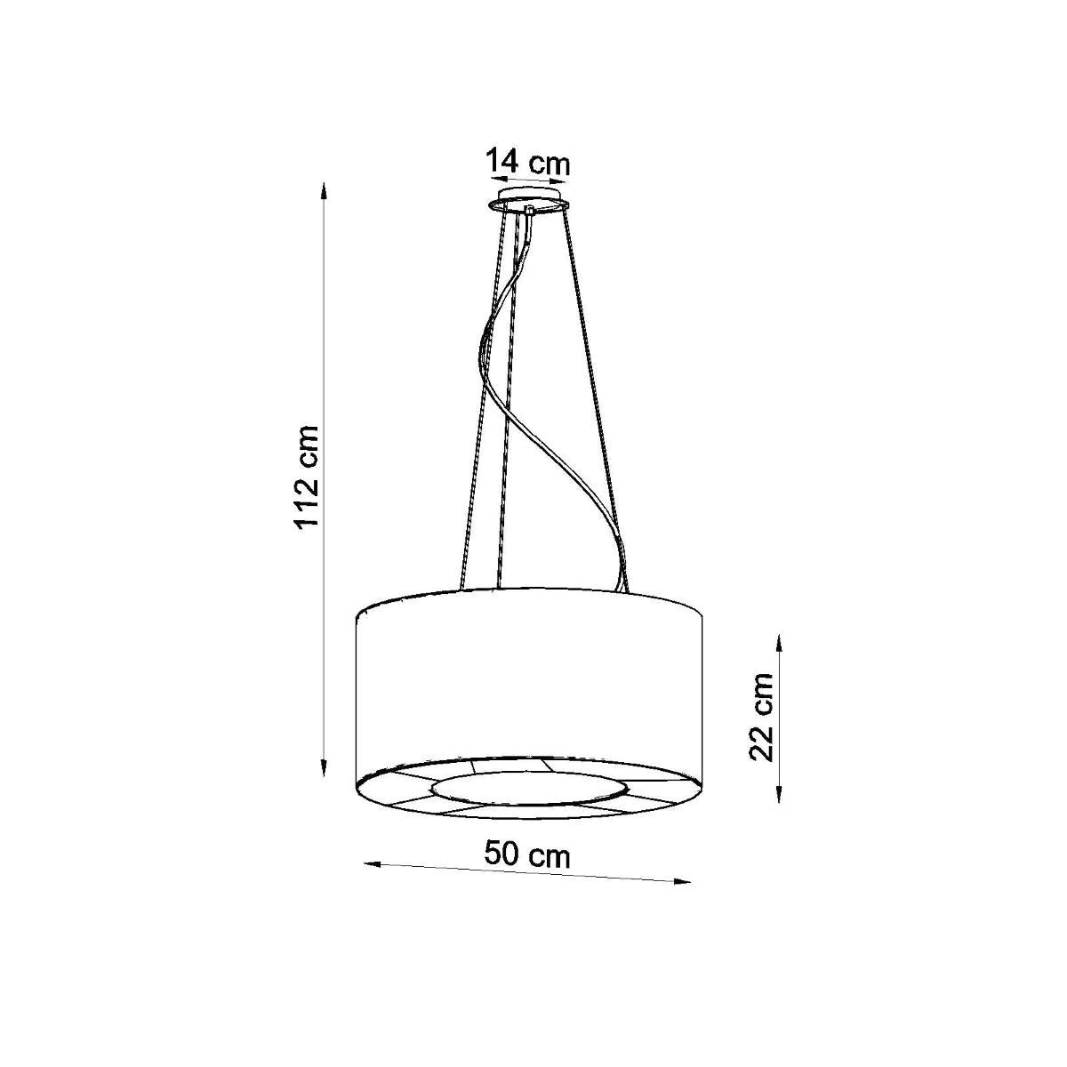 Kronleuchter "Saturno 50"