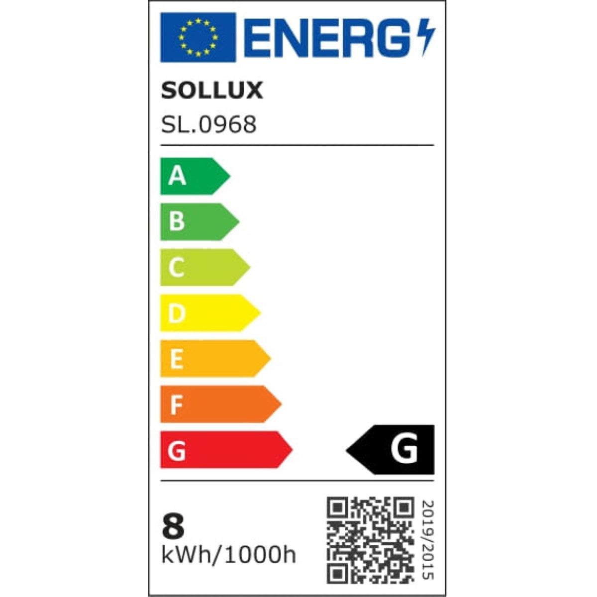 LED-Glühbirne E27 – 7,5W, 3000K, 620lm