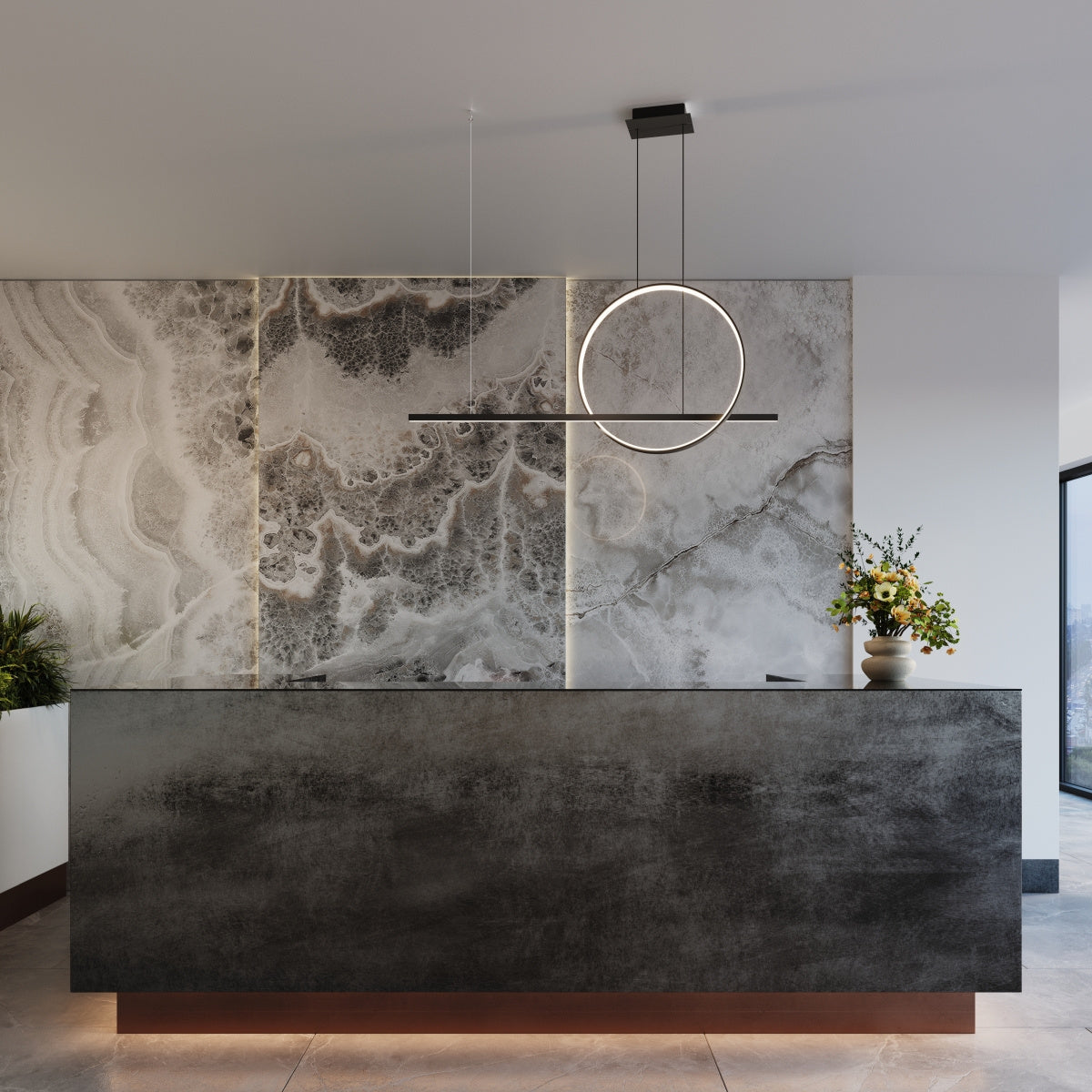 Pendelleuchte "GLAD" 3000K