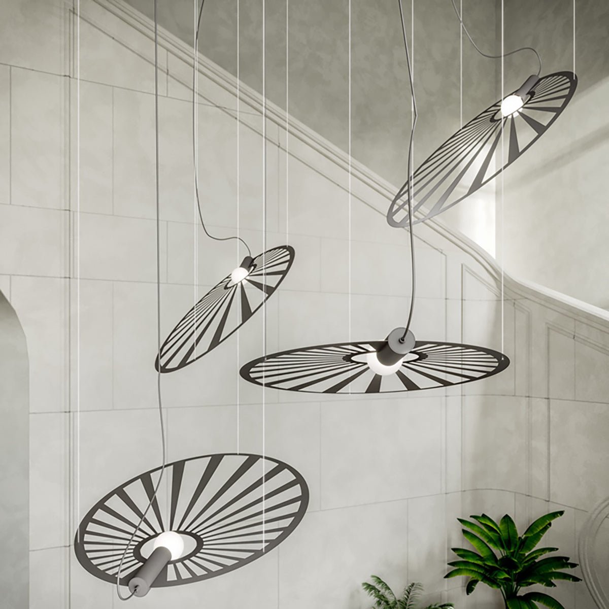 Hängeleuchte "LEHDET" – Pendelleuchte in Schwarz | Dexity Lichtdesign