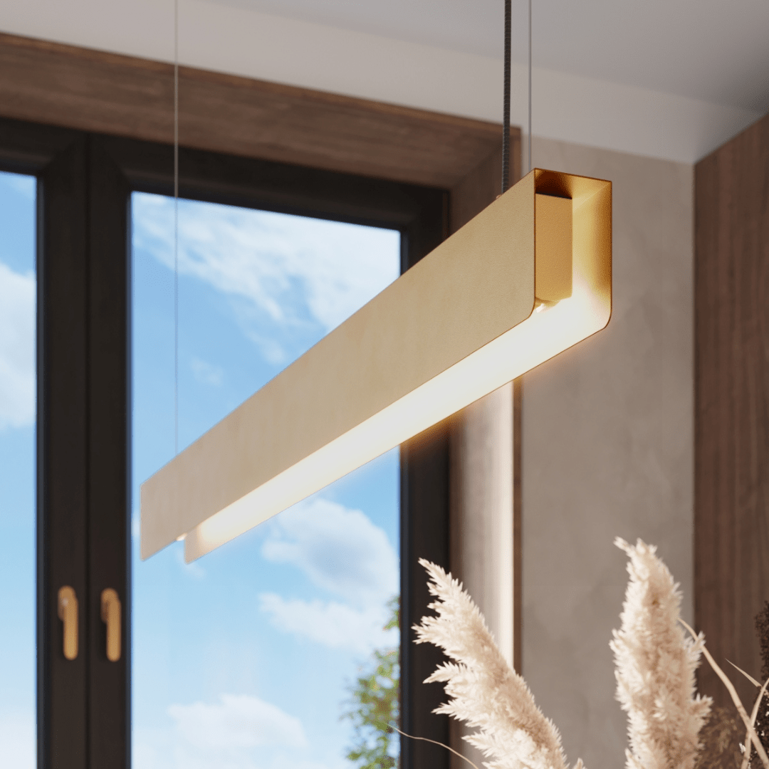 Hängeleuchte „Spark“ – Pendelleuchten in Gold | Dexity Lichtdesign