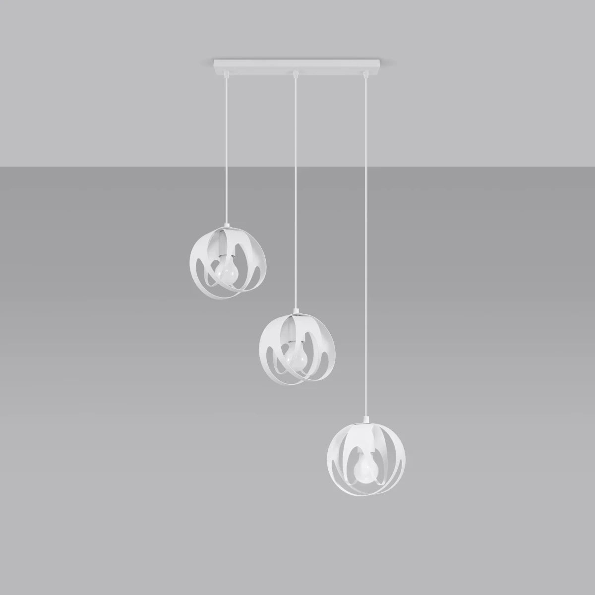 Hängeleuchte "TULOS 3L" – Pendelleuchten in Weiß | Dexity Lichtdesign