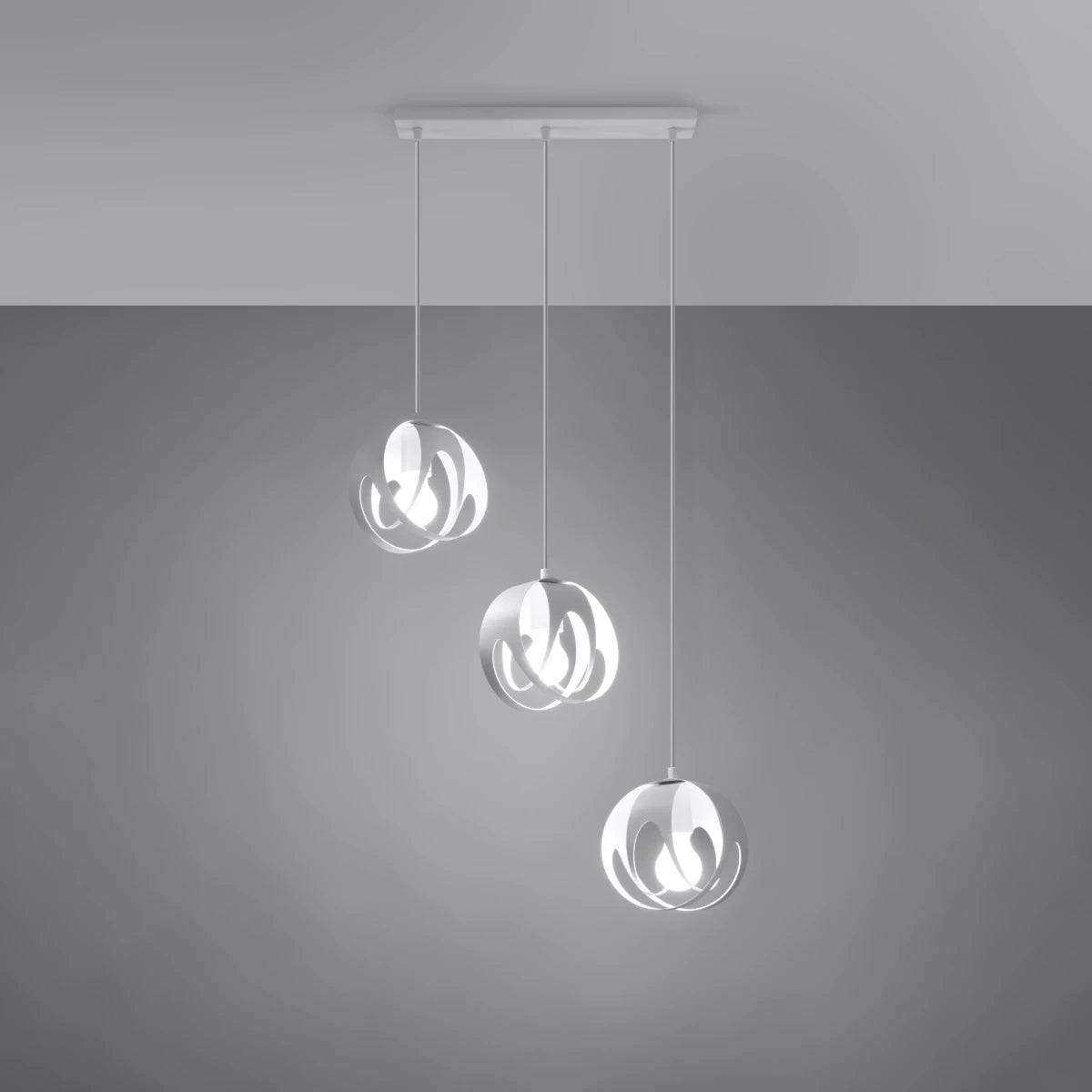 Hängeleuchte "TULOS 3L" – Pendelleuchten in Weiß | Dexity Lichtdesign