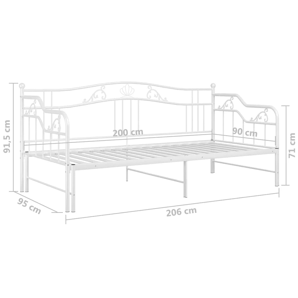 Tagesbett-Gestell 90x200 cm