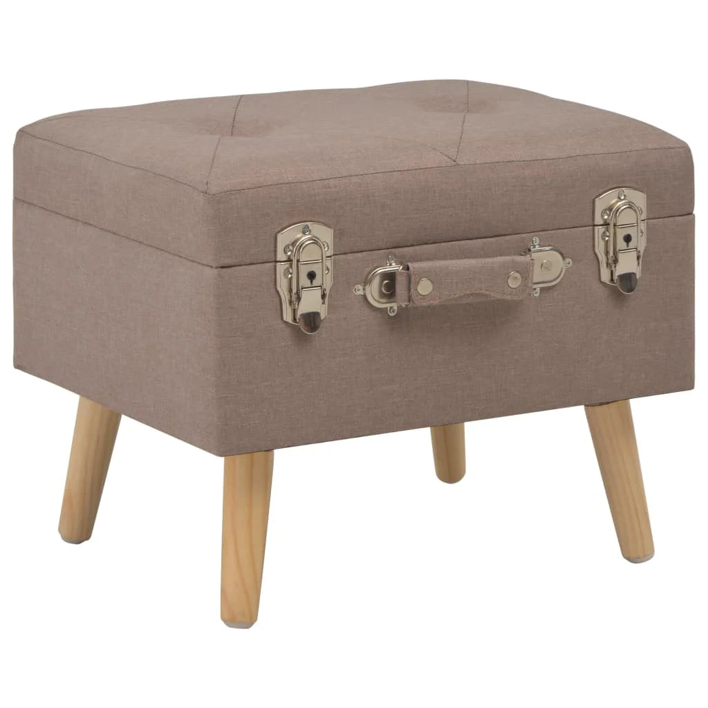 Hocker mit Stauraum Stoff