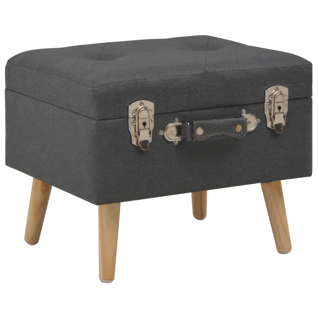 Hocker mit Stauraum Stoff