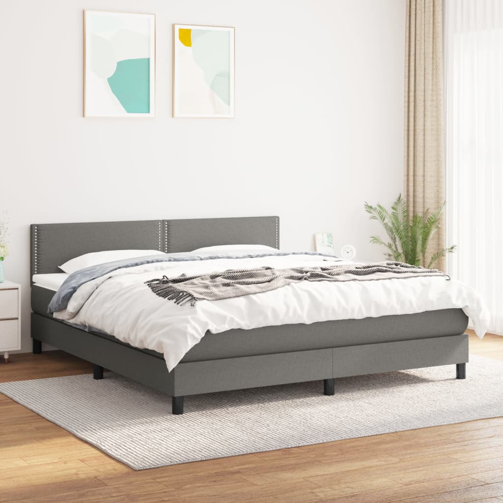 Boxspringbett ''Nailed'' mit Matratze 160x200 cm