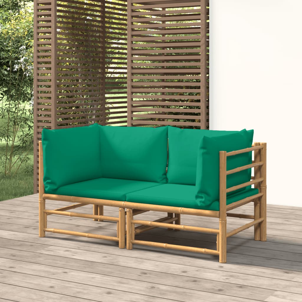 Gartensofa 138x69x65 cm Bambusholz