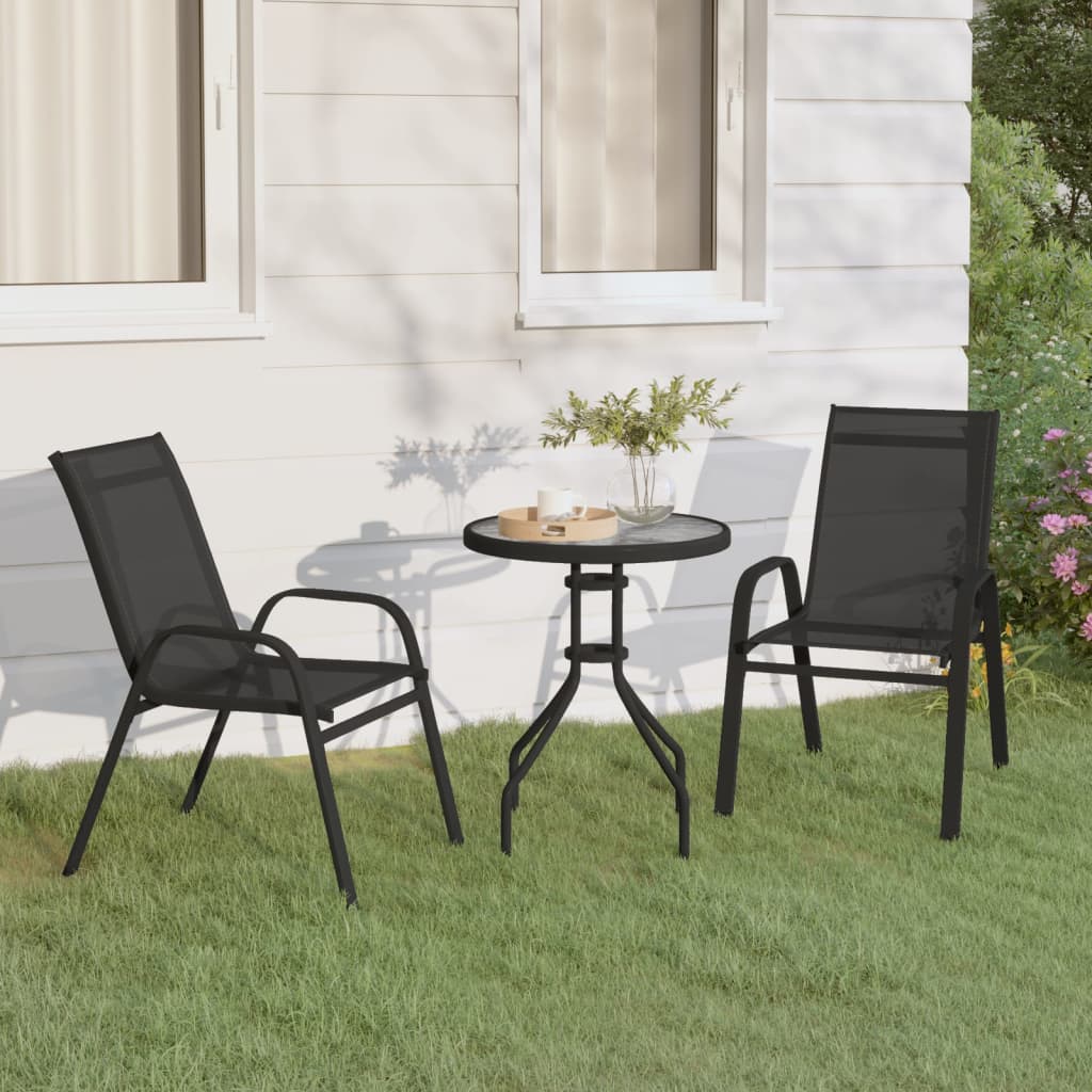 3-tlg. Garten-Bistro-Set