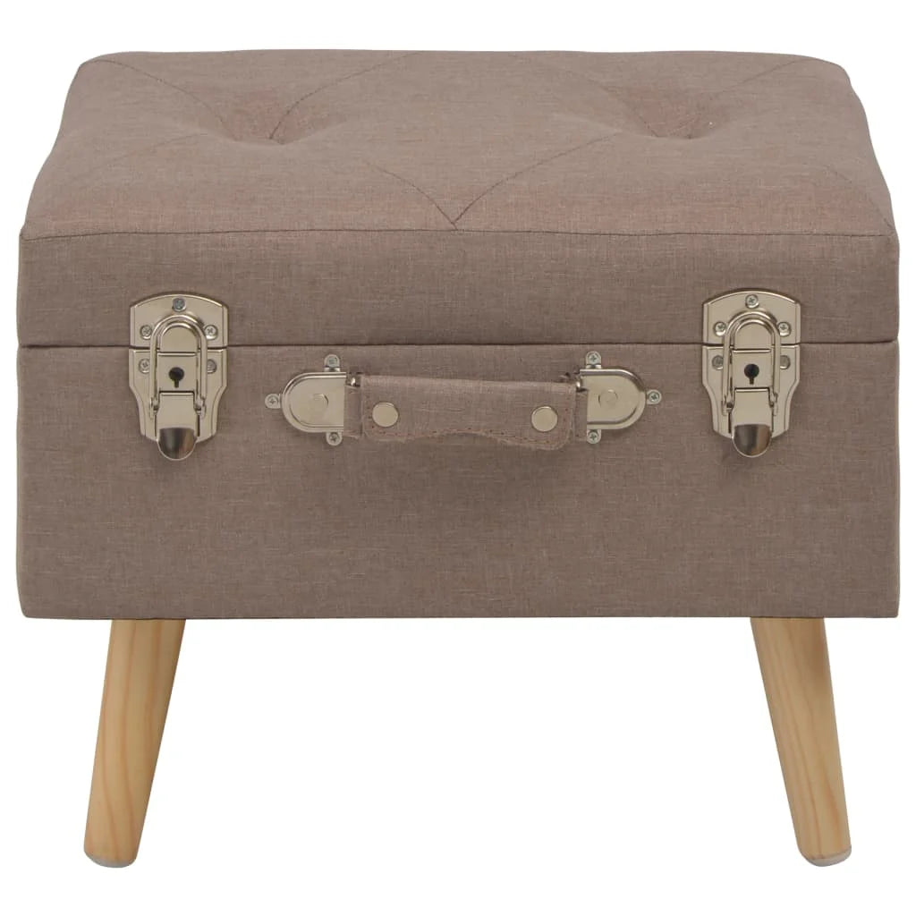 Hocker mit Stauraum Stoff