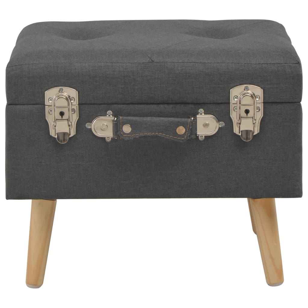 Hocker mit Stauraum Stoff