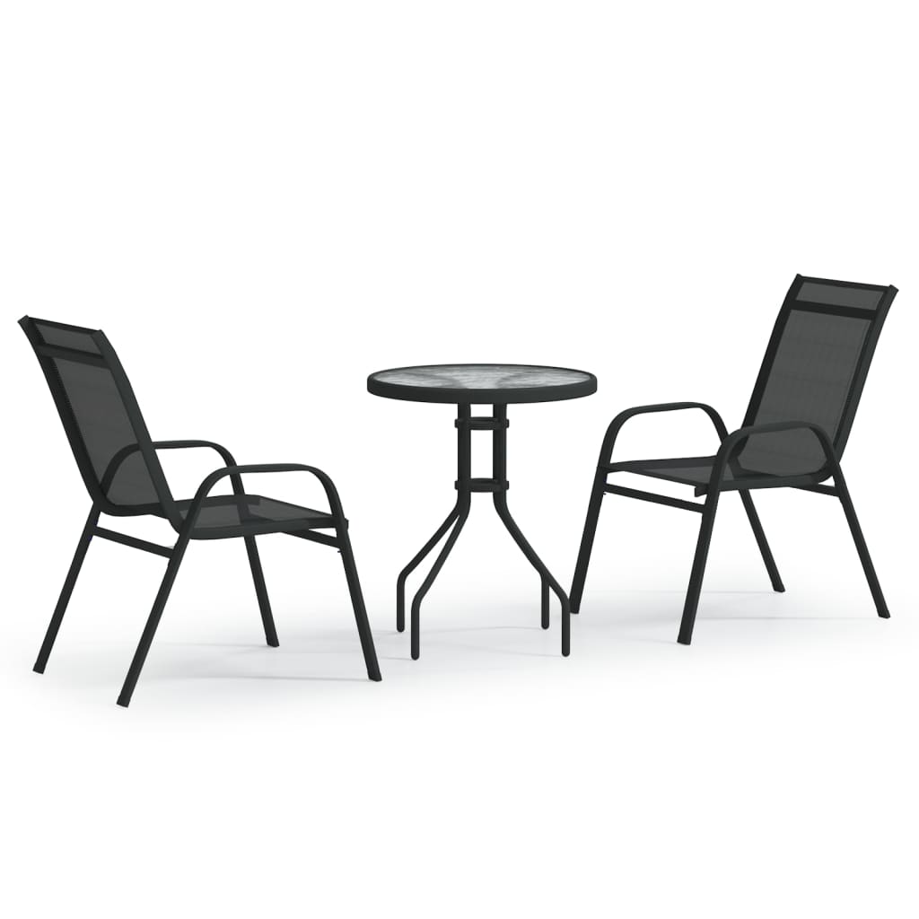 3-tlg. Garten-Bistro-Set