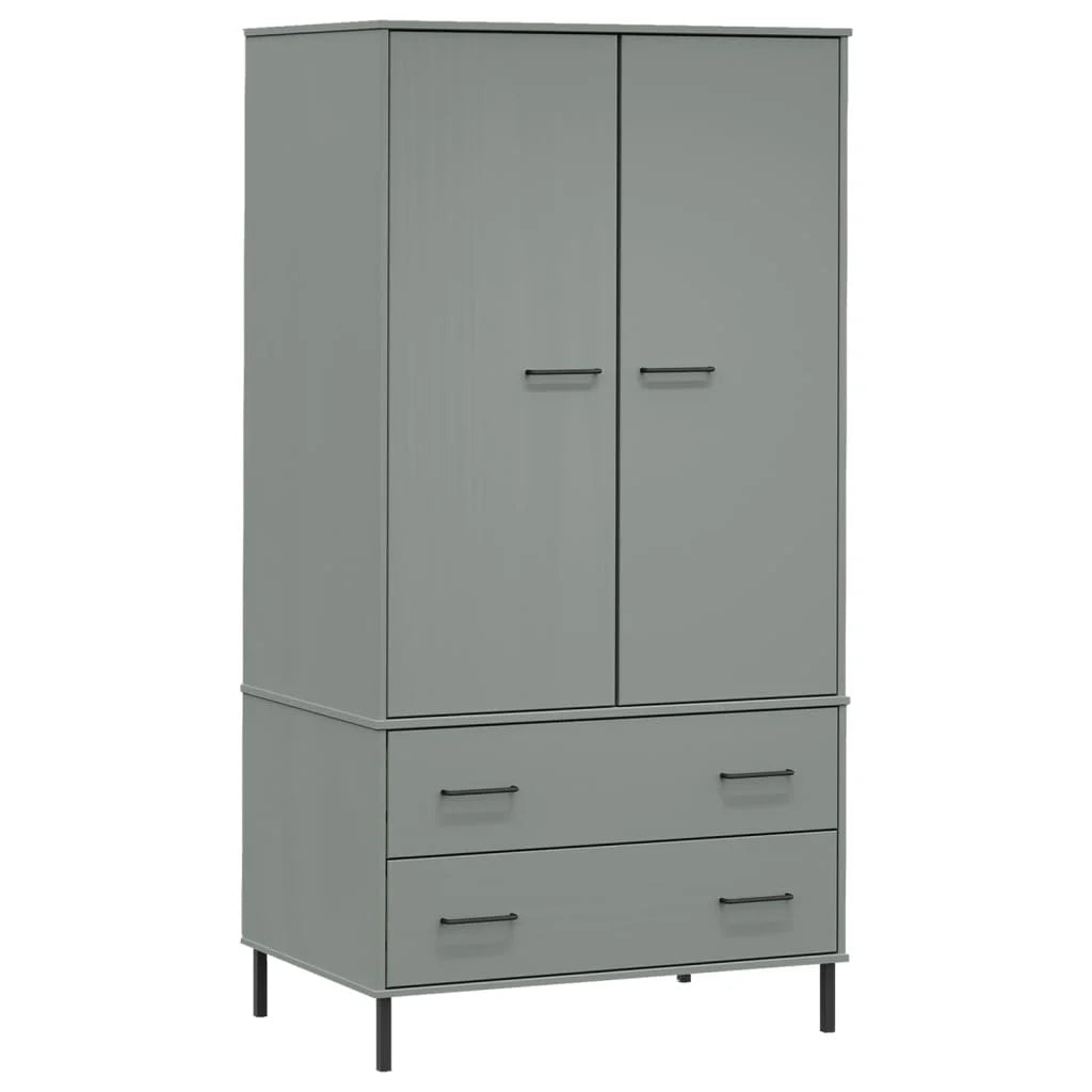 Kleiderschrank 90x55x172,5cm Kiefernholz