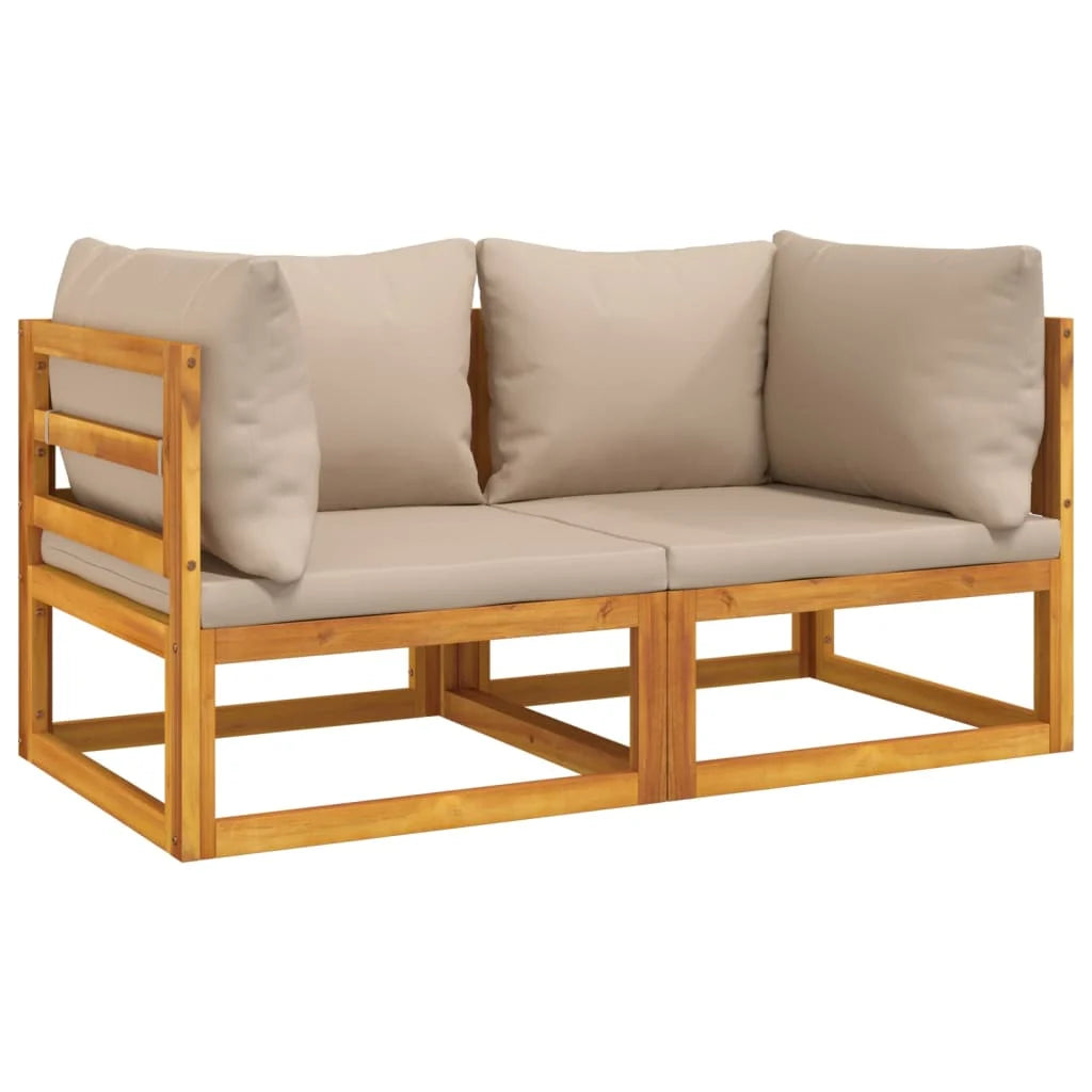 Gartensofa 141x70,5x65 cm Akazienholz