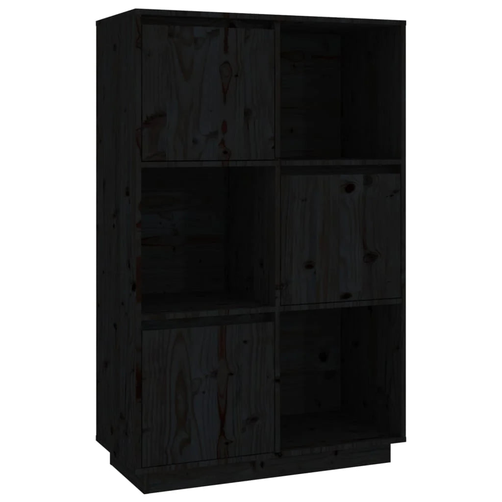 Highboard 74x35x117 cm Massives Kiefernholz