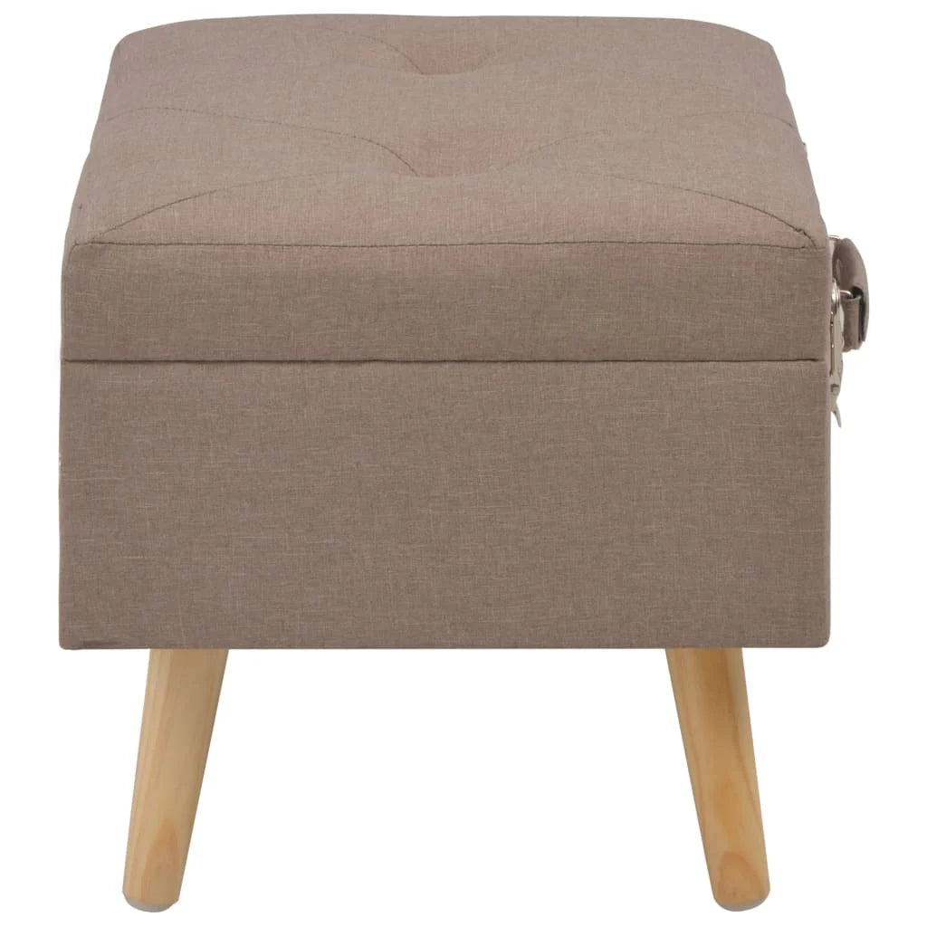 Hocker mit Stauraum Stoff