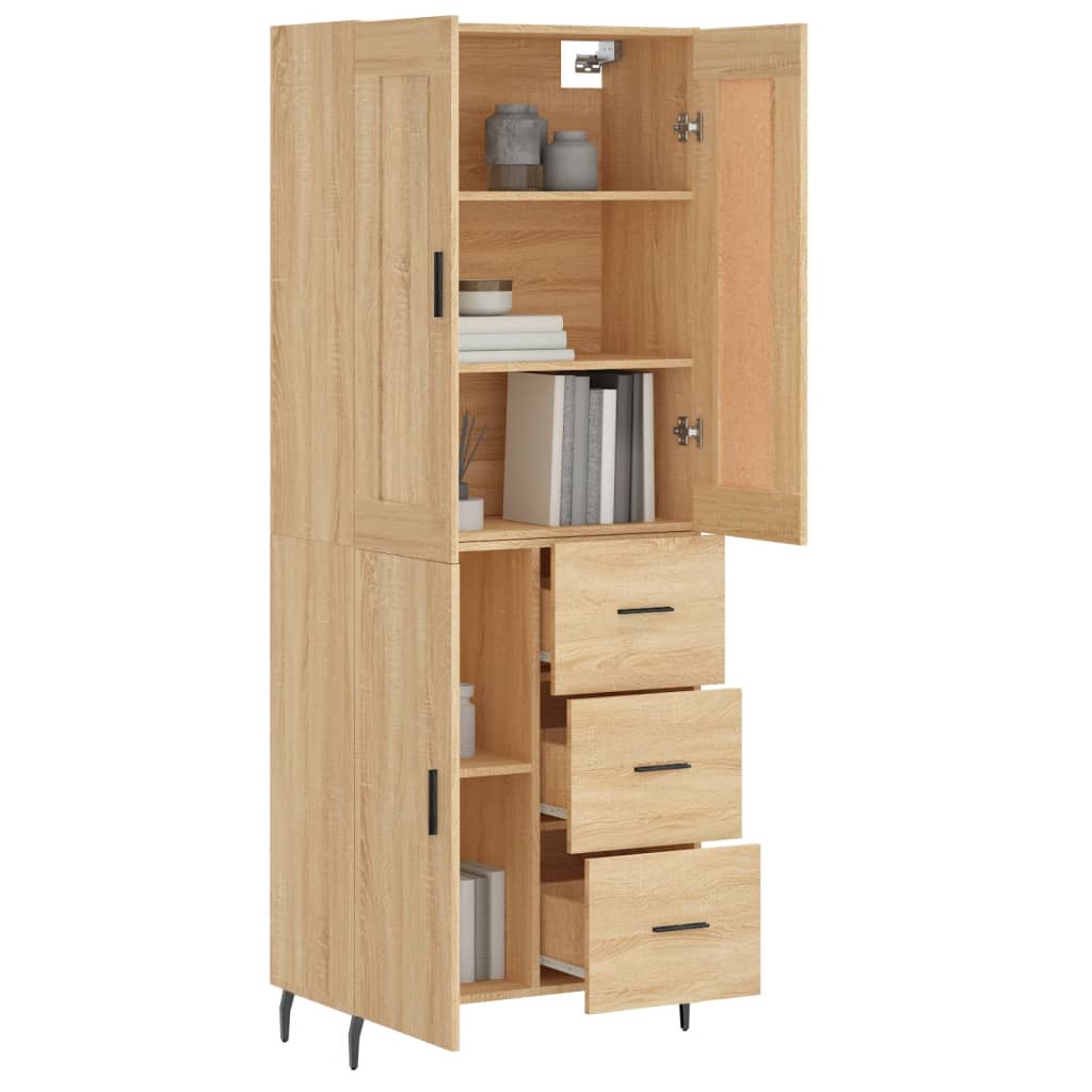 Highboard 69,5x34x180 cm