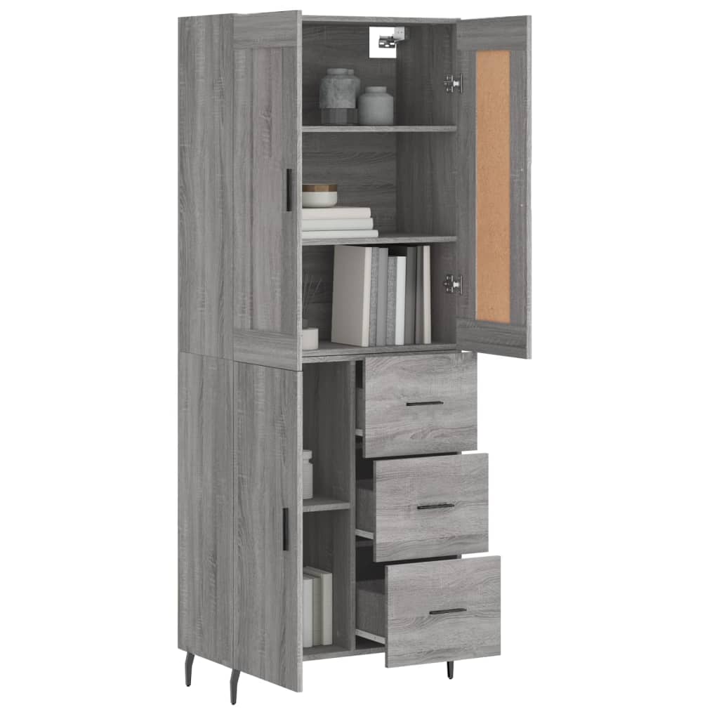 Highboard 69,5x34x180 cm