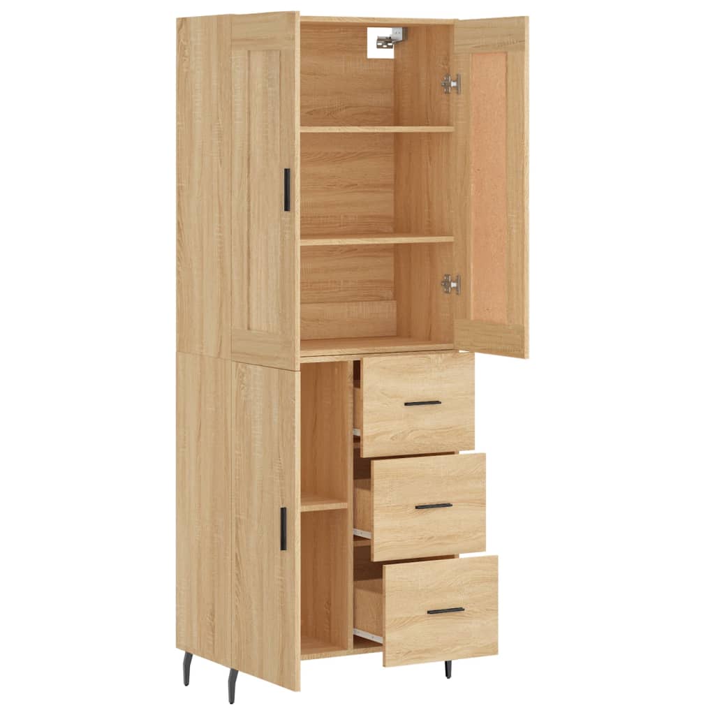 Highboard 69,5x34x180 cm