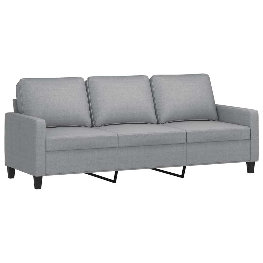 3-Sitzer Sofa mit Hocker 180 cm