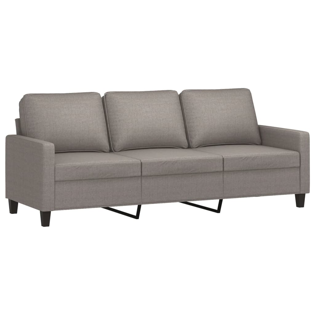 3-Sitzer Sofa mit Hocker 180 cm