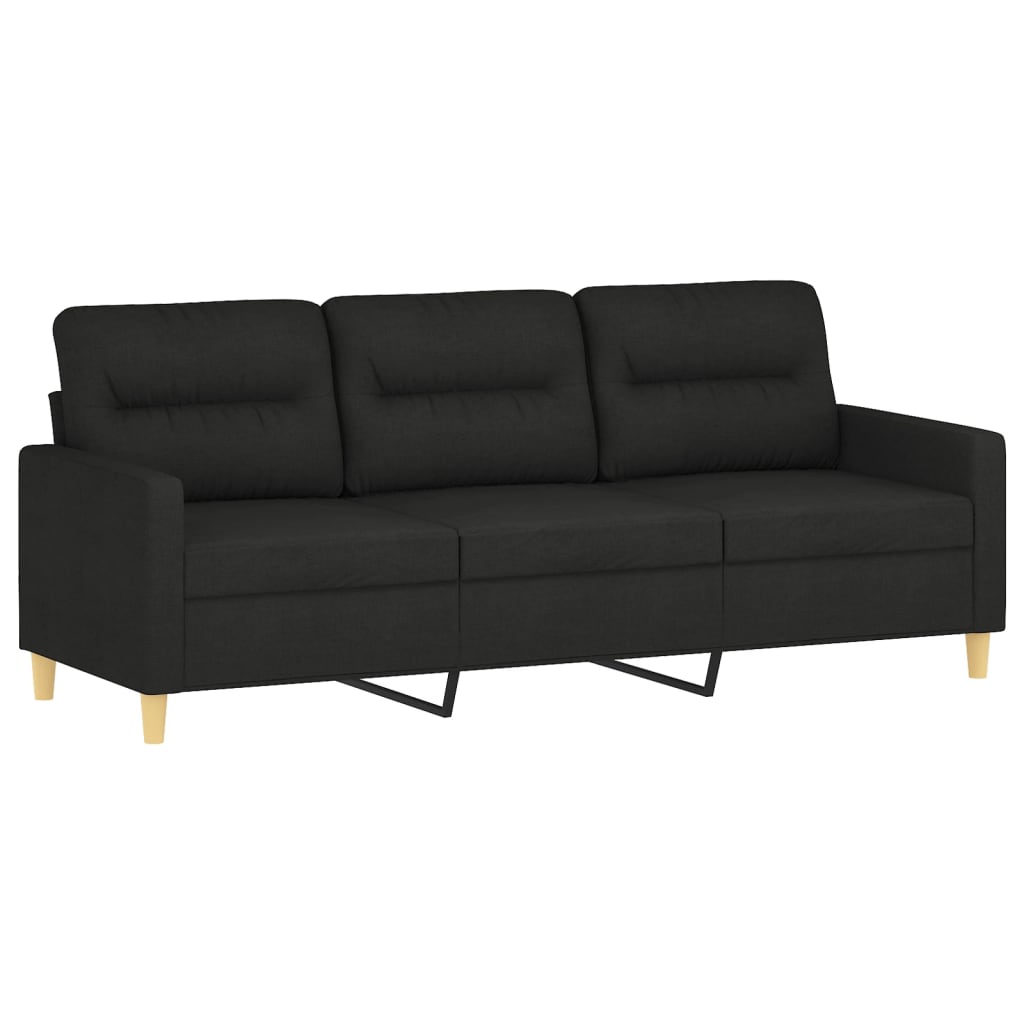 3-Sitzer Sofa mit Hocker 180 cm