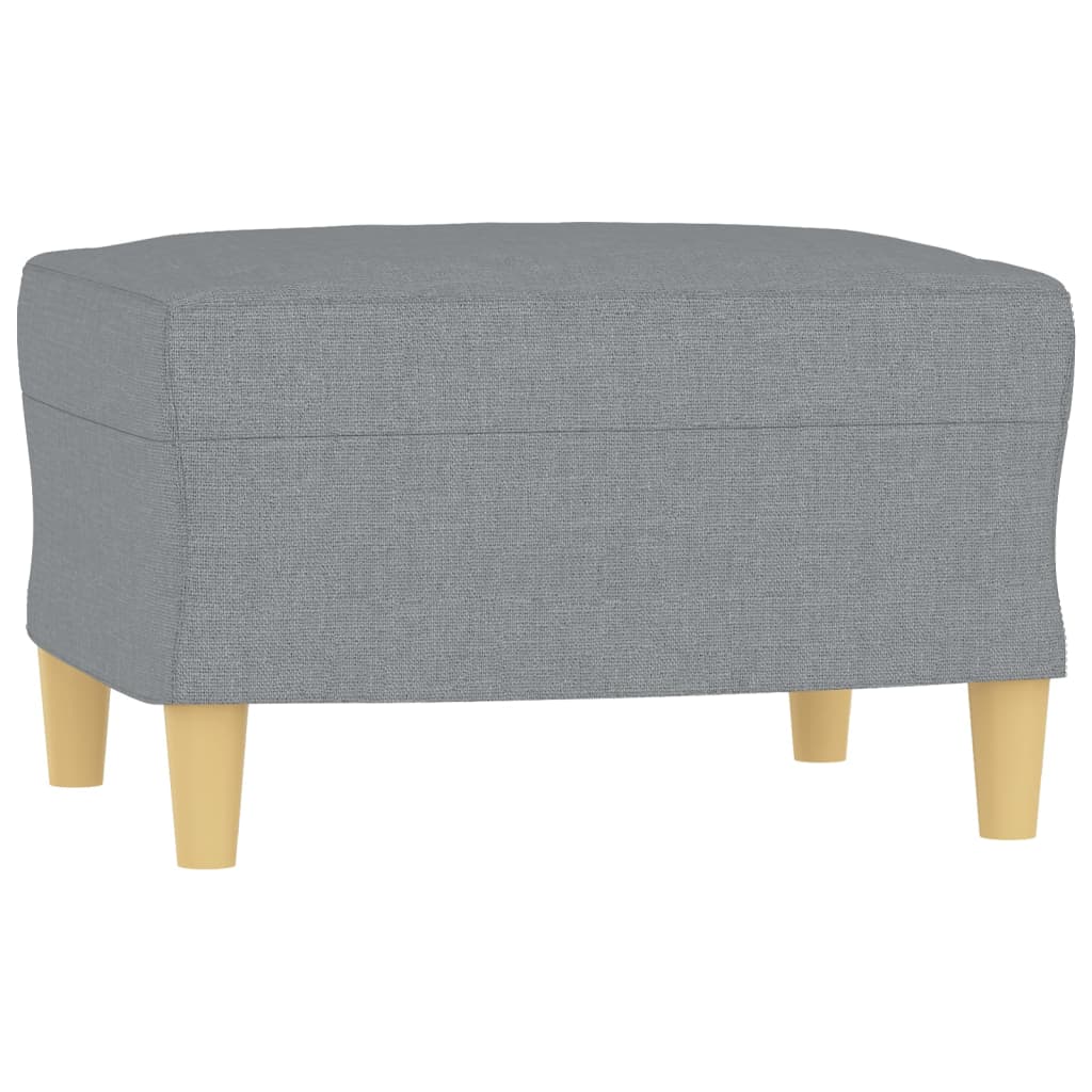 3-Sitzer Sofa mit Hocker 180 cm