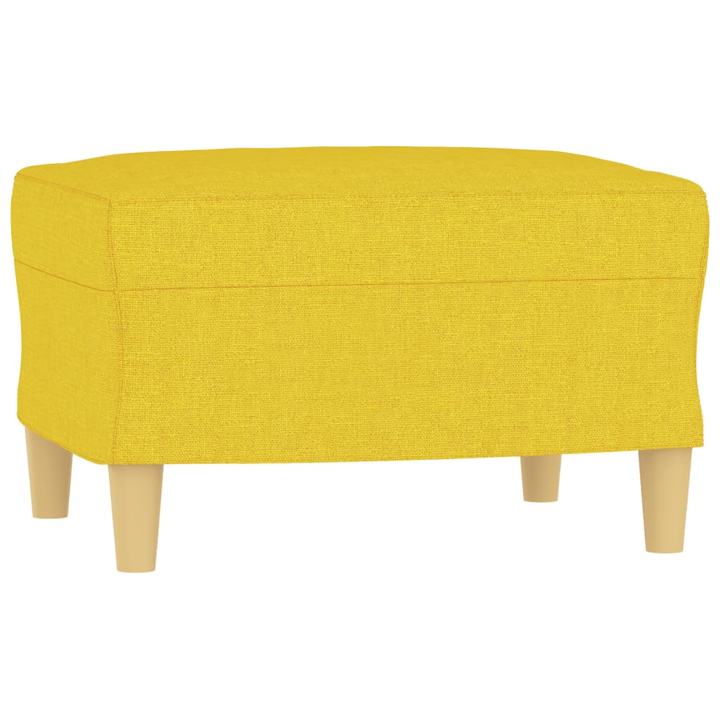 3-Sitzer Sofa mit Hocker 180 cm