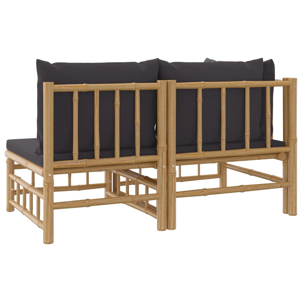 Gartensofa 69x69x65 cm Bambus