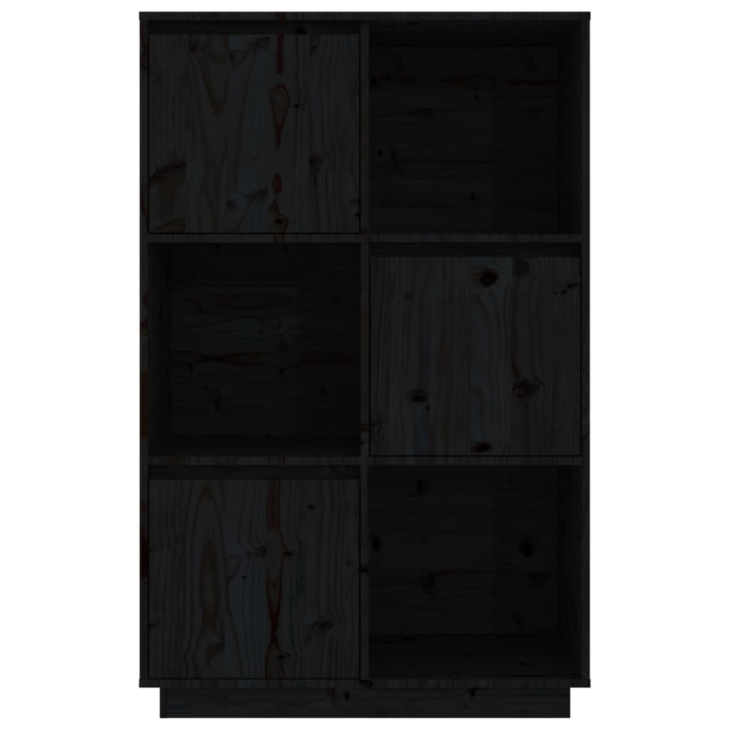 Highboard 74x35x117 cm Massives Kiefernholz