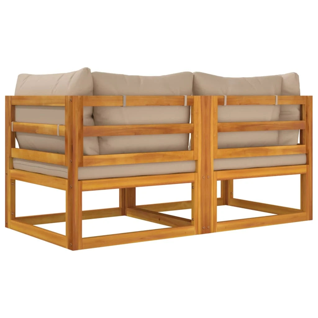 Gartensofa 141x70,5x65 cm Akazienholz