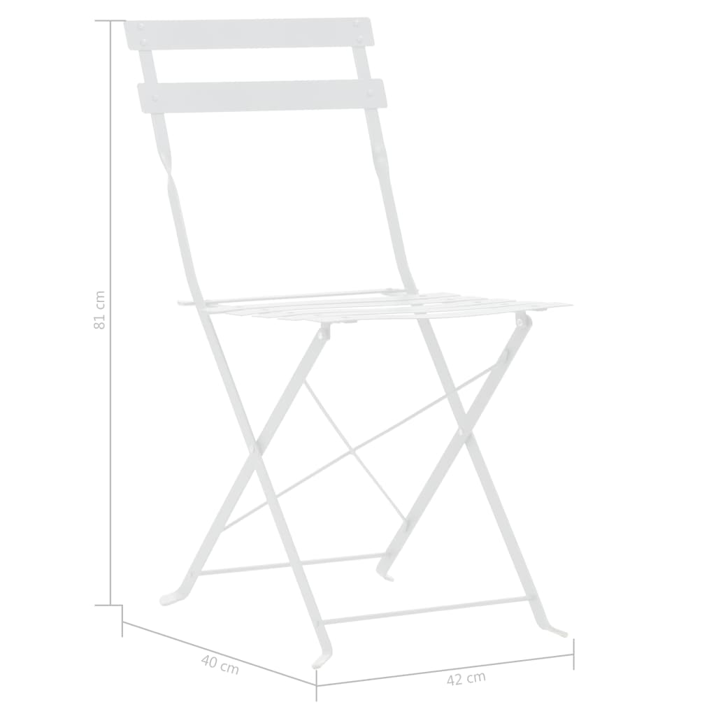 3-tlg. Bistro-Set