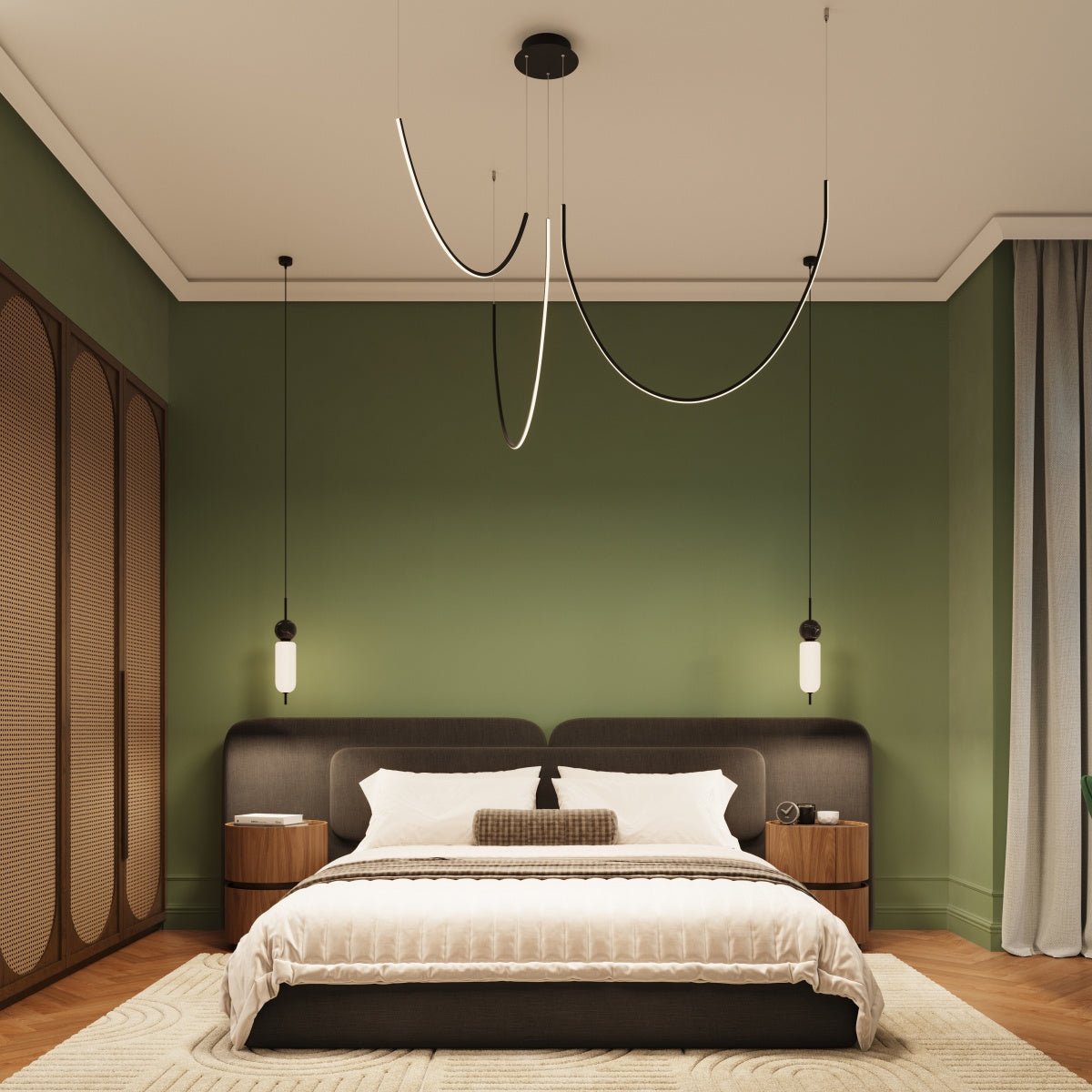 Kronleuchter "ALVAR 1" 3000K – Pendelleuchte in | Dexity Lichtdesign