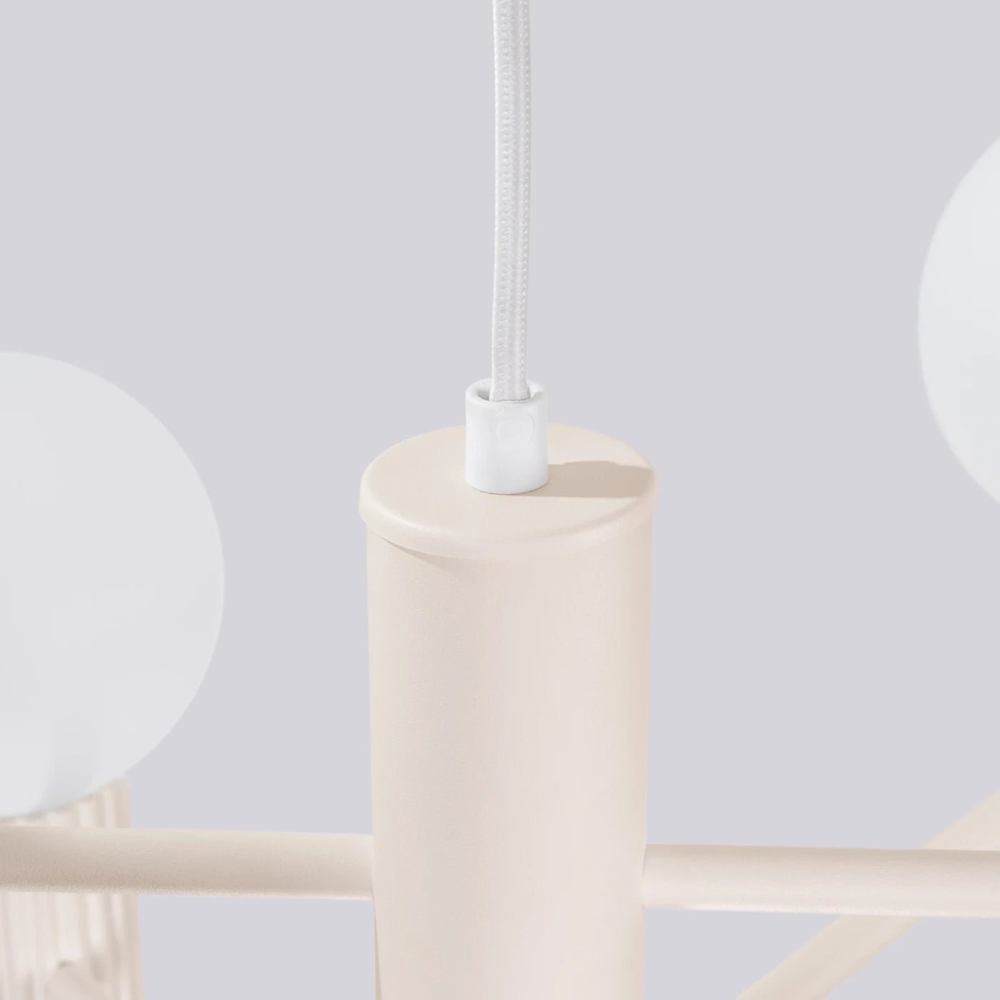 Kronleuchter "HALO 6" – in Beige | Dexity Lichtdesign