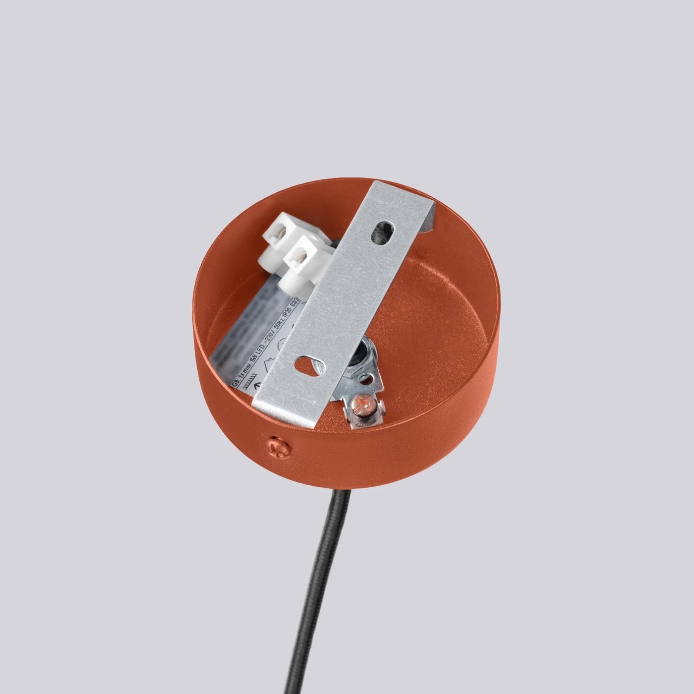 Kronleuchter "HALO 6" – in Roter Ocker | Dexity Lichtdesign