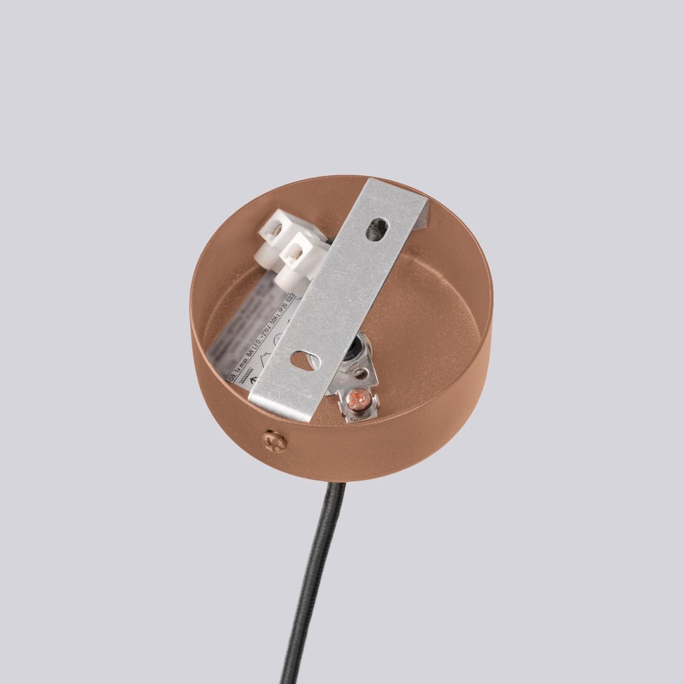 Kronleuchter "HALO 6" – in Mokka | Dexity Lichtdesign