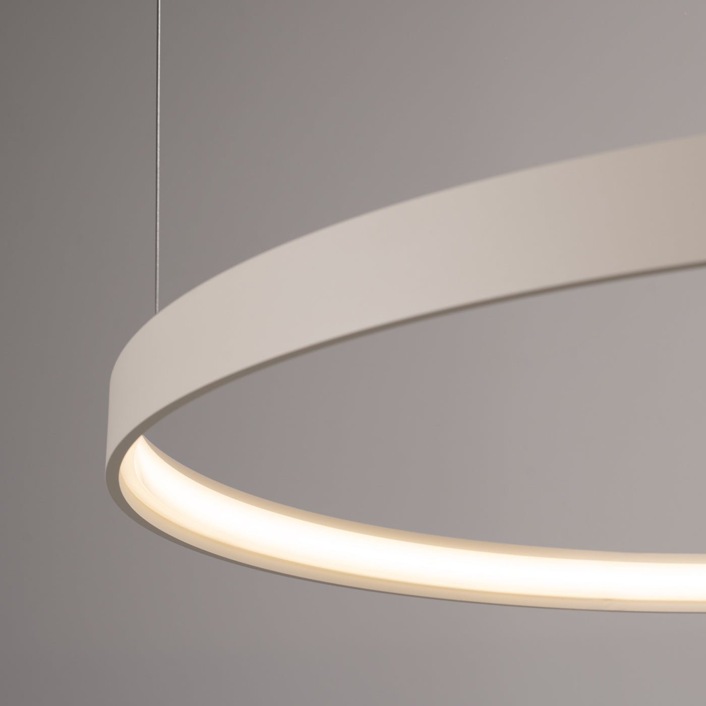 Kronleuchter "RIO 3" 3000K – Pendelleuchte in Beige | Dexity Lichtdesign