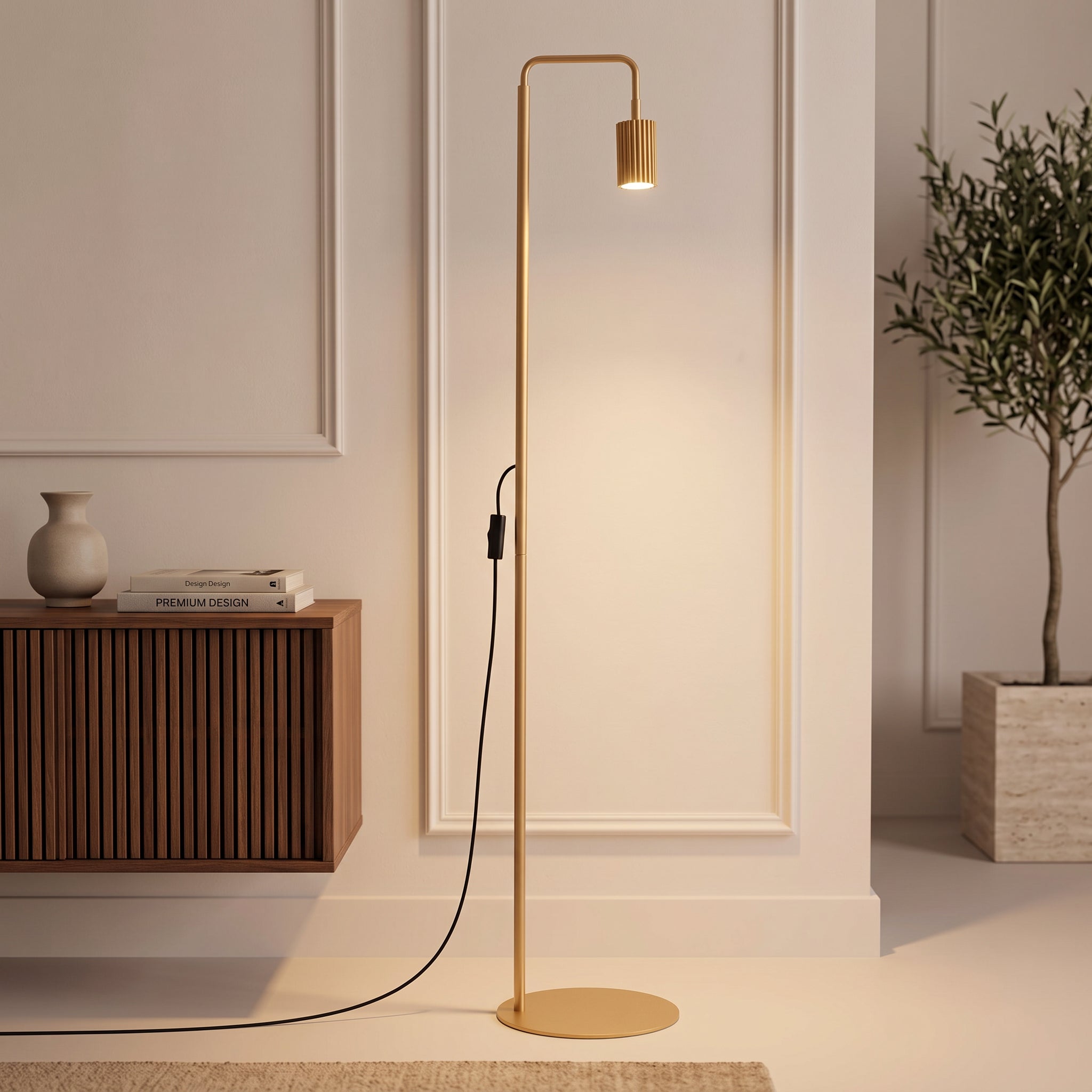 Stehlampe "KARBON 1"