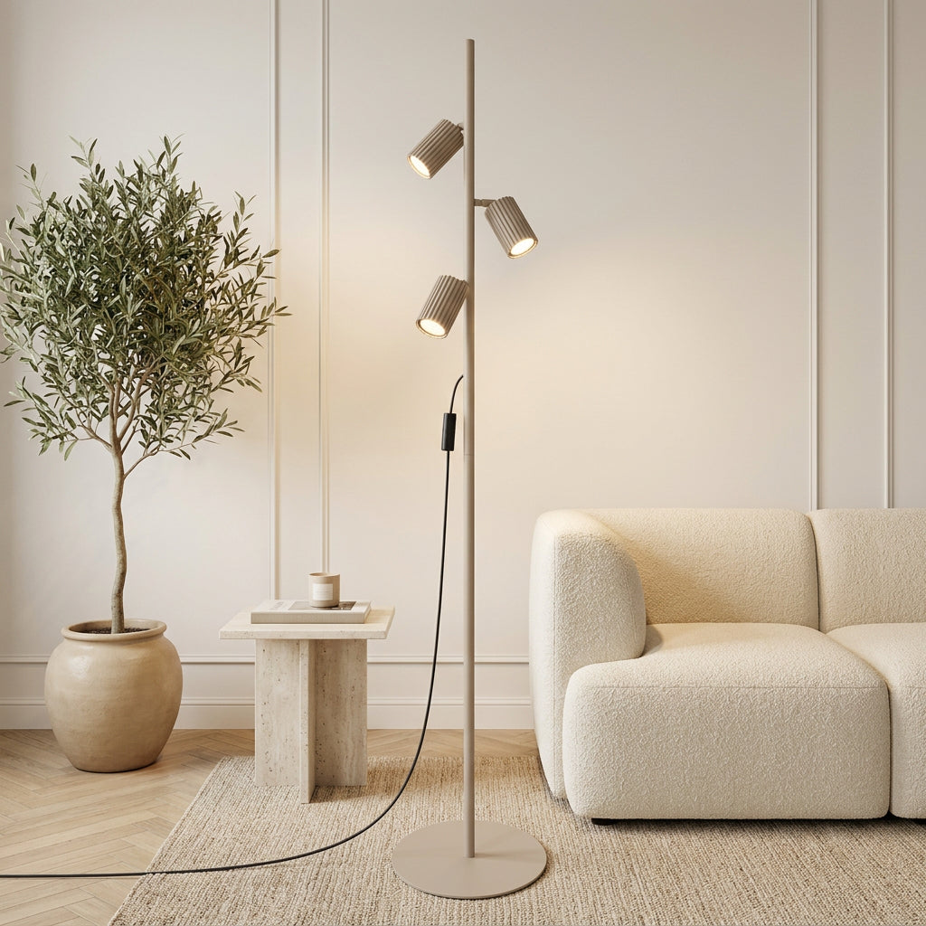 Stehlampe "KARBON 3"