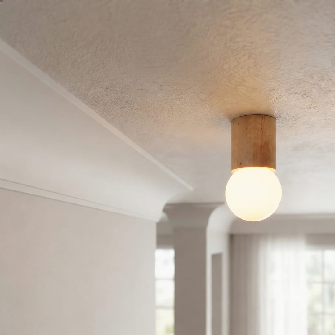 Naturholz - Deckenleuchte "Boomo 12" – Deckenlampen in | Dexity Lichtdesign
