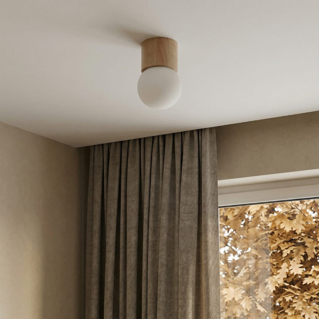 Naturholz - Deckenleuchte "Boomo 8" – Deckenlampen in | Dexity Lichtdesign
