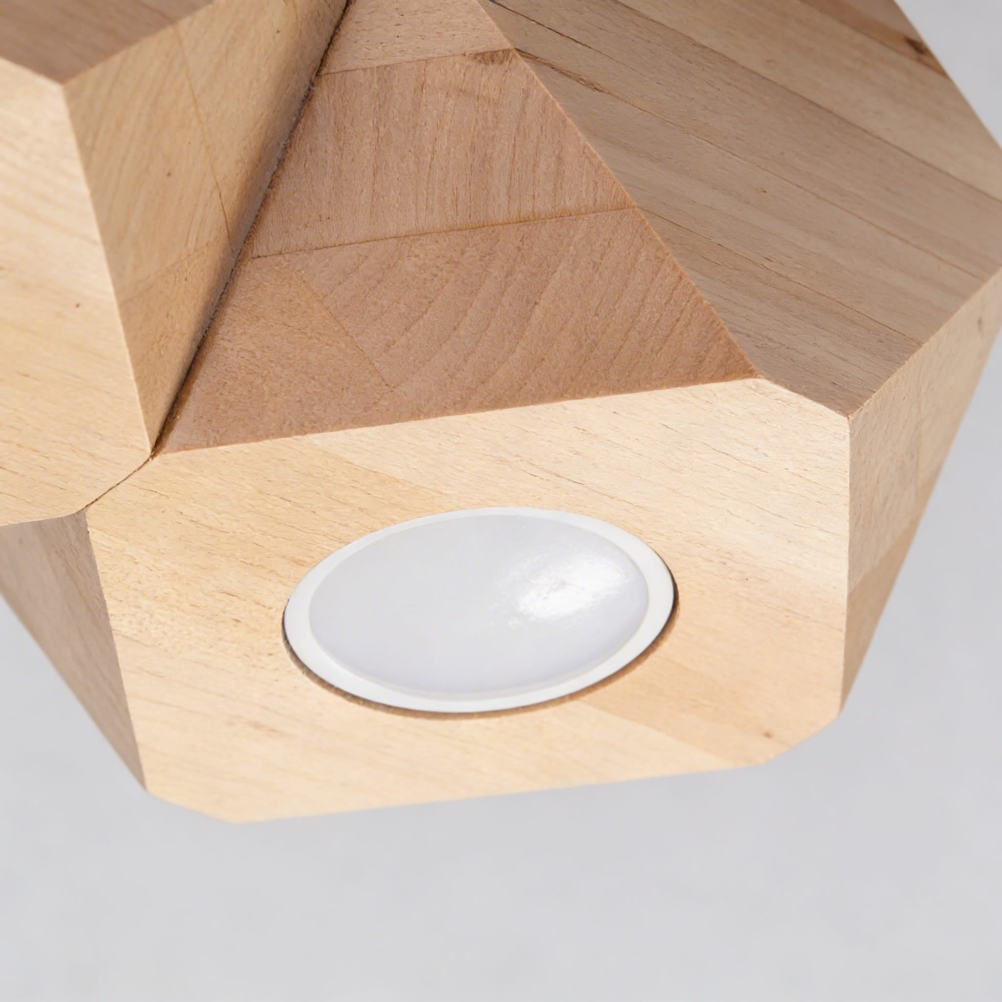 Naturholz - Deckenleuchte "Woody 3" – Deckenlampen in | Dexity Lichtdesign