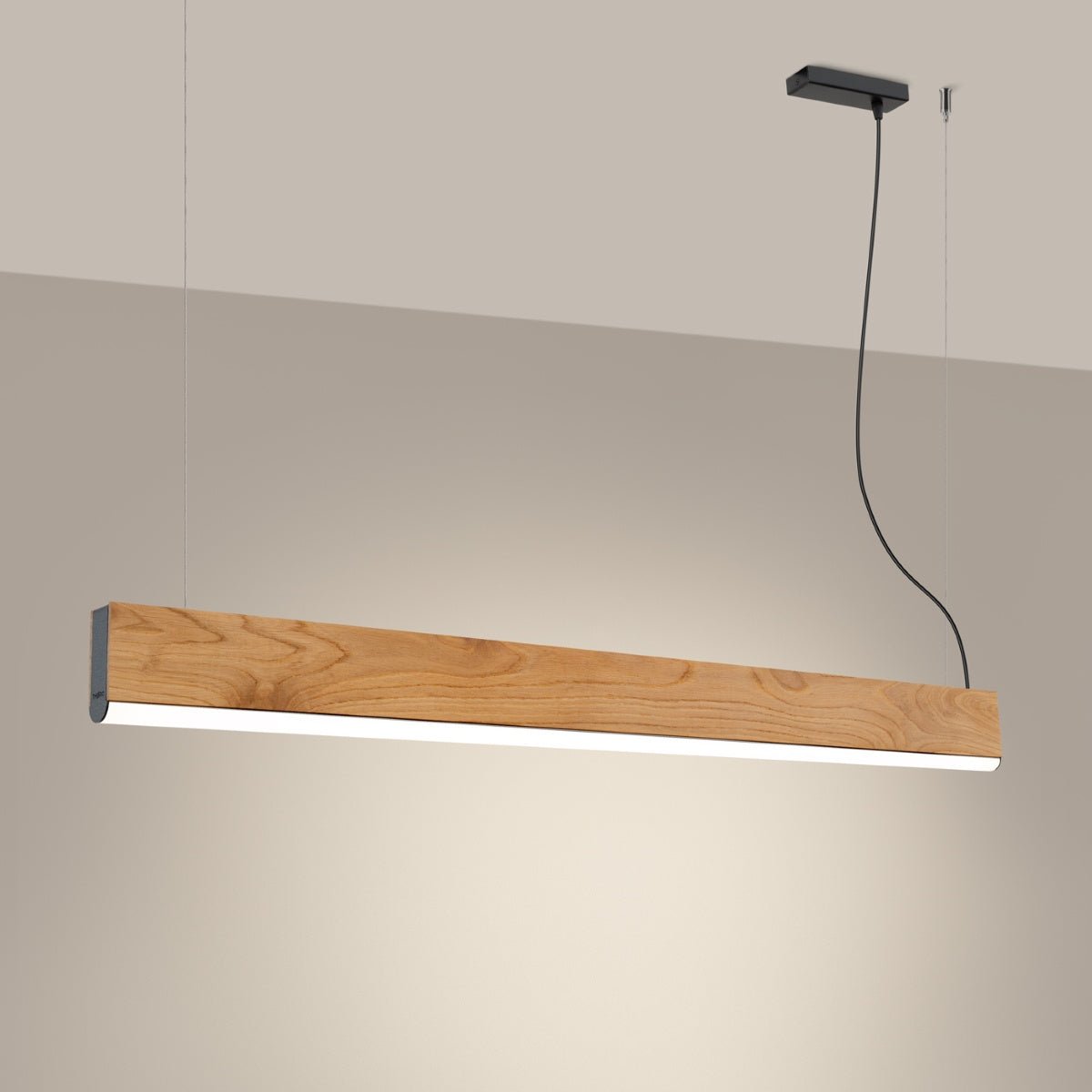 Naturholz - Hängeleuchte "LYKKE 120" 4000K – Pendelleuchte in | Dexity Lichtdesign