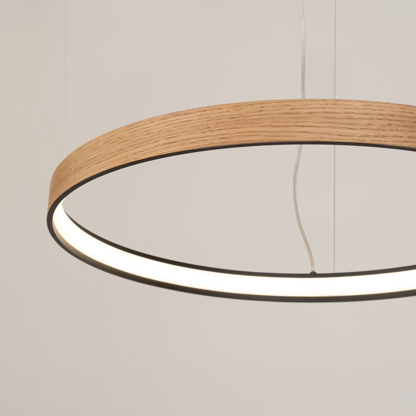 Naturholz - Kronleuchter "RIO 78" 3000K – Pendelleuchte in | Dexity Lichtdesign