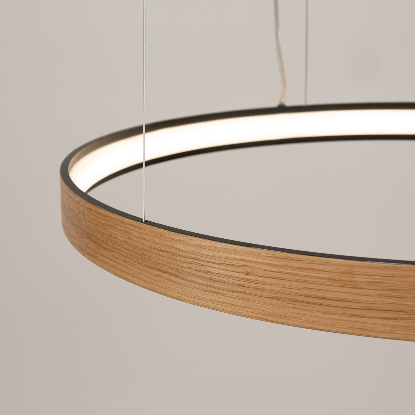 Naturholz - Kronleuchter "RIO 78" 3000K – Pendelleuchte in | Dexity Lichtdesign